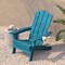 Flash Furniture Blue Adirondack Patio Chairs with Cupholder, 4PK 4-LE-HMP-1044-10-BL-GG - alternate 5